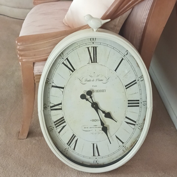 Clock/Metal Wall Clock/Farmhouse